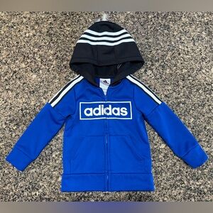 Adidas Kids Zip Hoodie jacket
